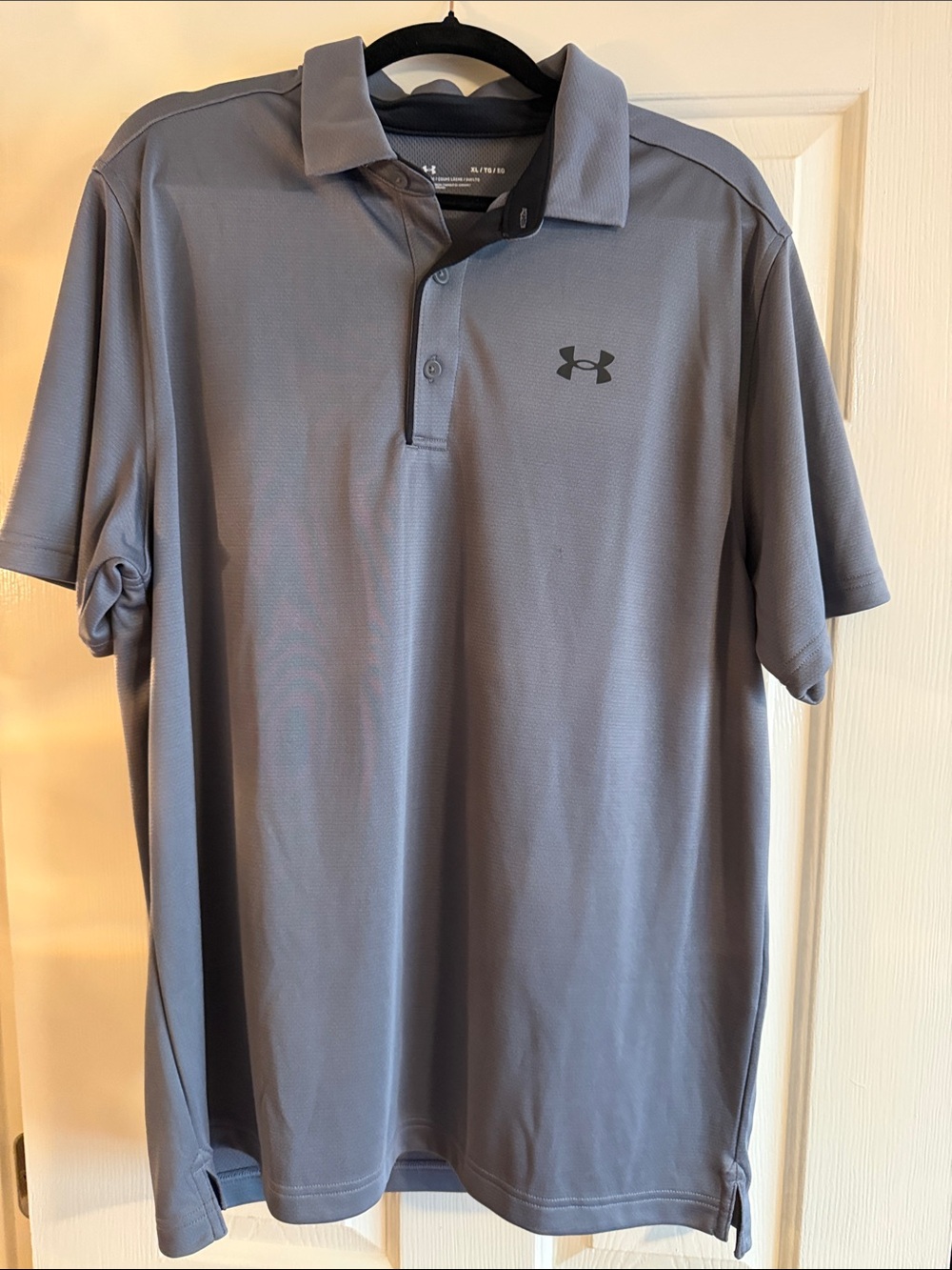Under Armour Men’s Steel Gray Performance Polo